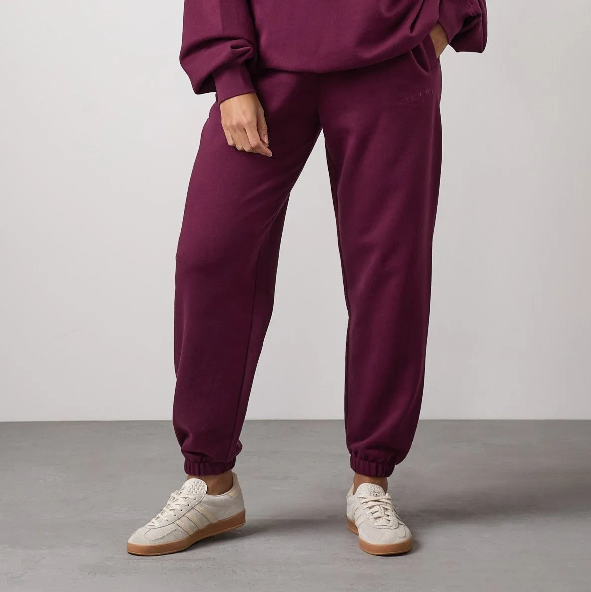 Gym King Compose Relaxed Fit Jogger - Fig Chilly Weather Comfort Active Layers