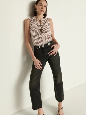 Structured silhouette Mimmi Keyhole Top