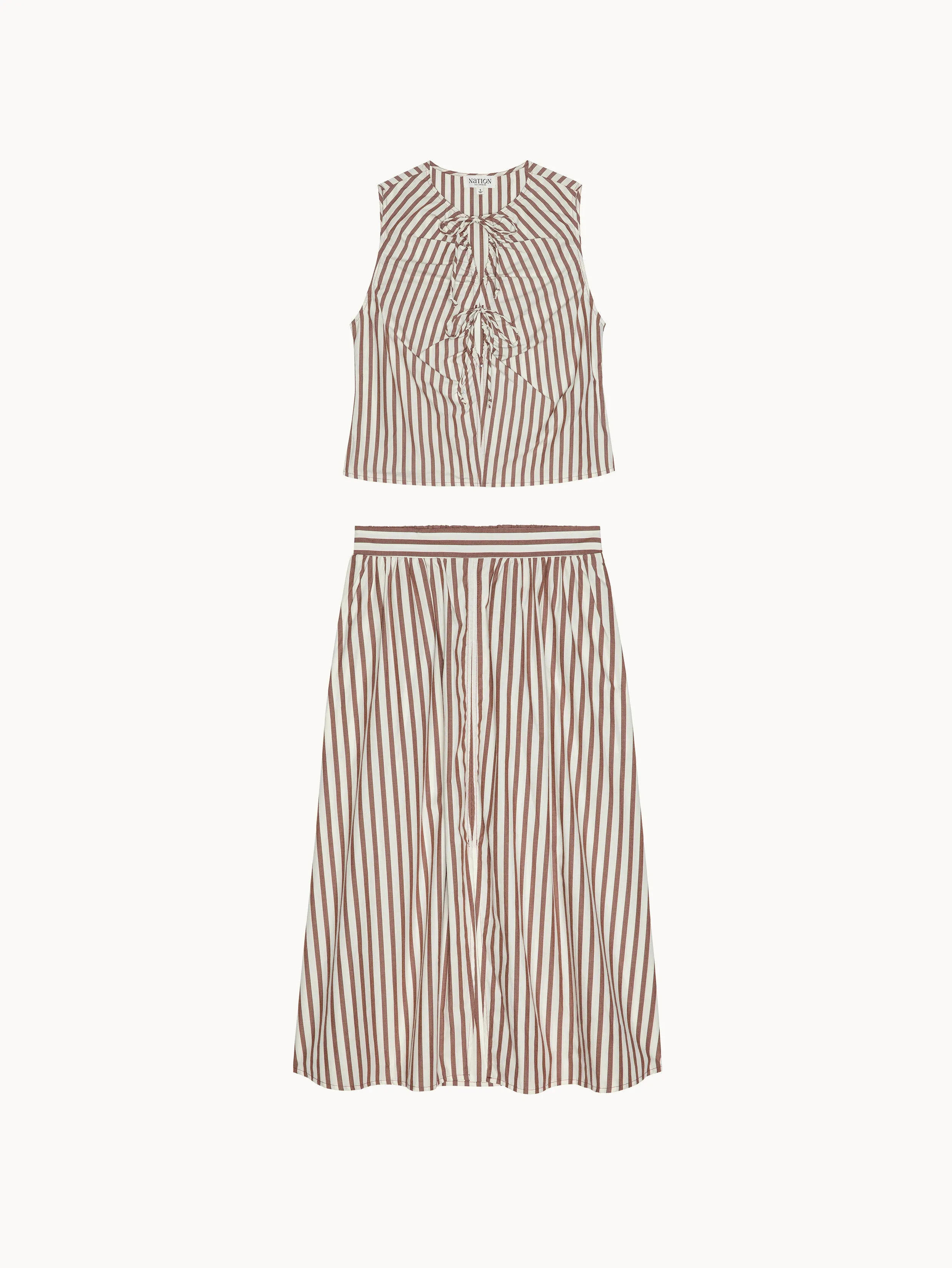 Flowy Drape Floor Length Mimmi Tatiana Set