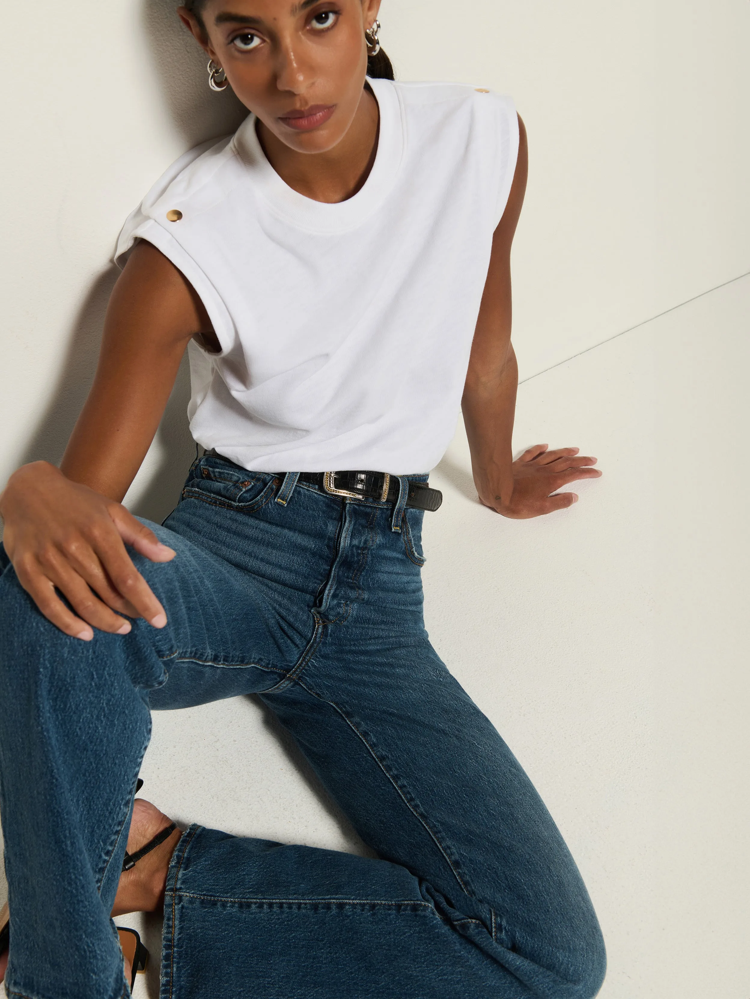 Marina Muscle Tee Anti Pilling Fabric Soft Fit Wear