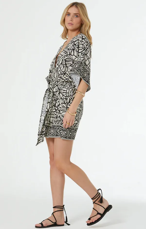 Elegant Silhouette Date Vibe Willa Wrap Dress