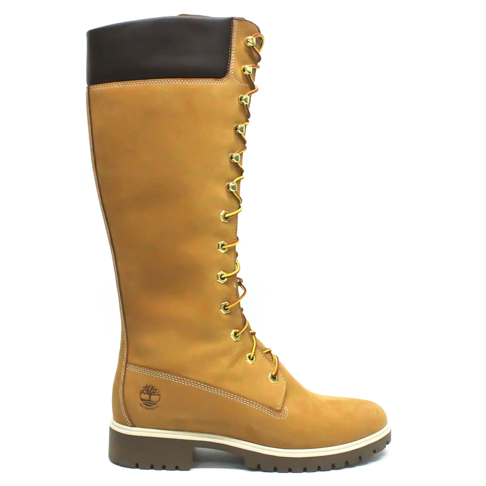 Timberland Premium 14 Inch Nubuck Women's Knee High Wheat Boots Shock Absorbing Outdoor Trek