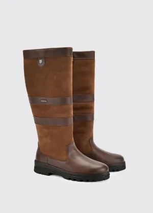 Quality Sole Kilternan Ladies Insulated Country Boot - Walnut
