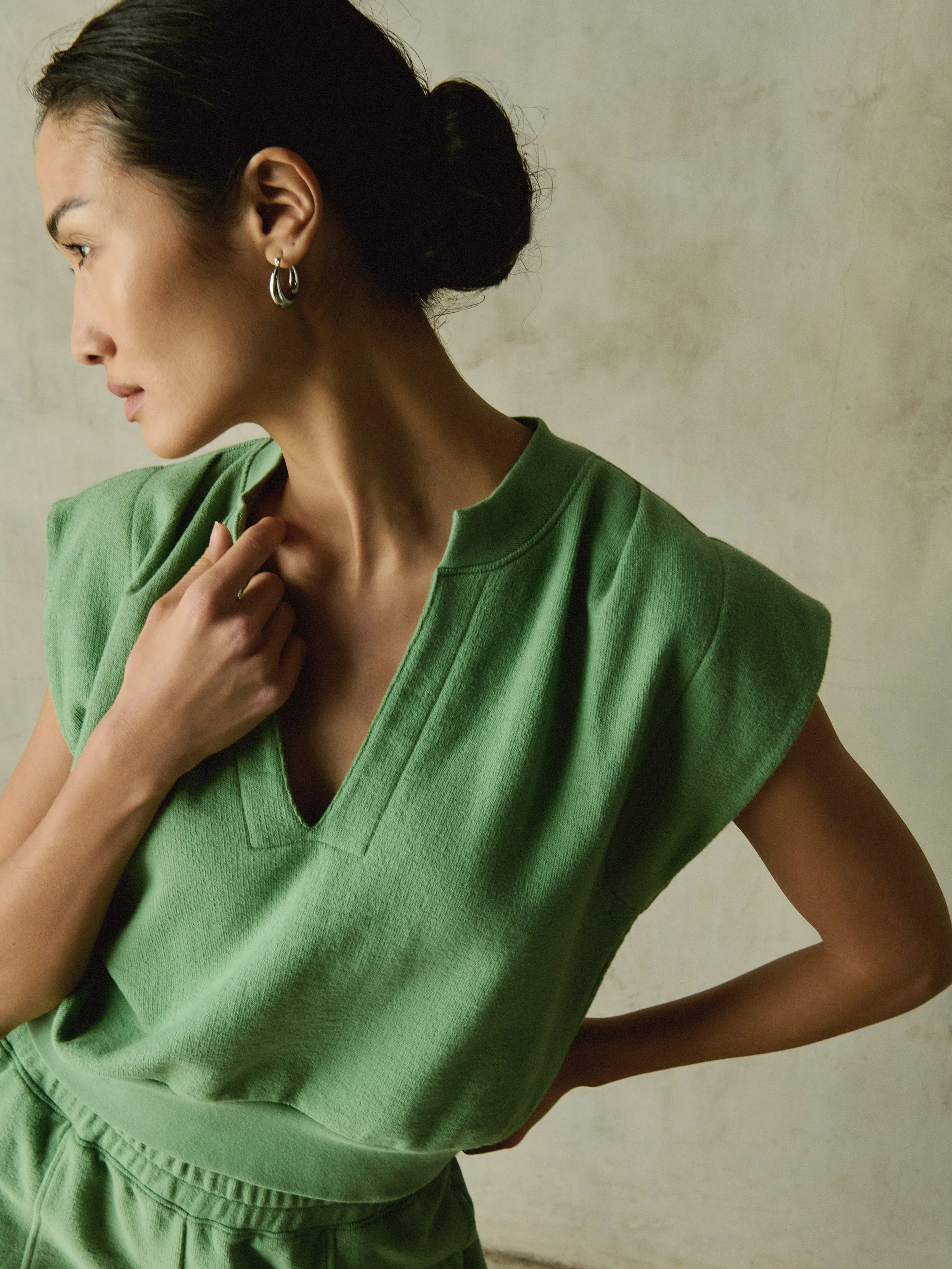 Relaxed Wearable Modern Layering Lenon Sweatshirt