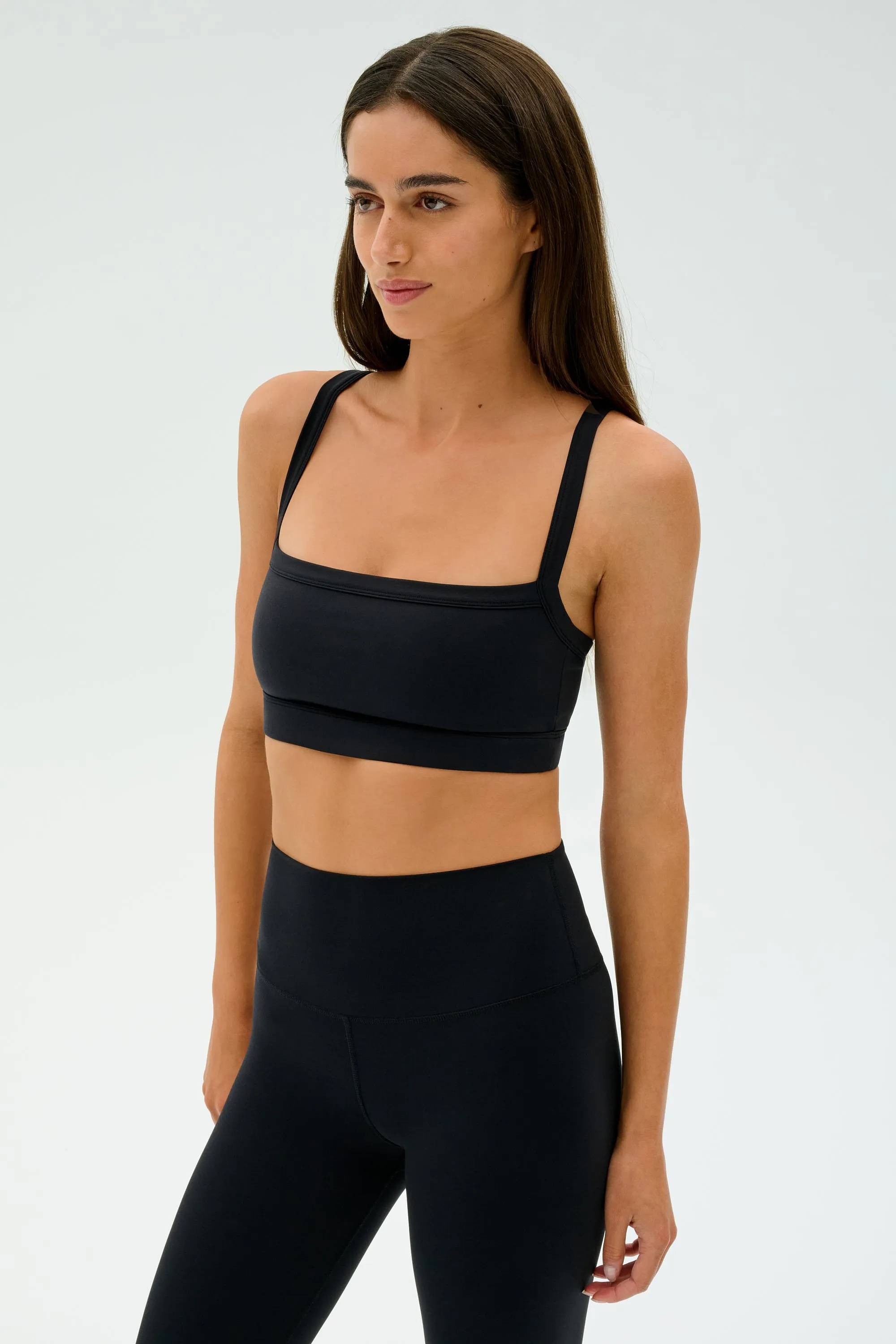 Post Workout Recovery Design Monah Rigor Bra - Black