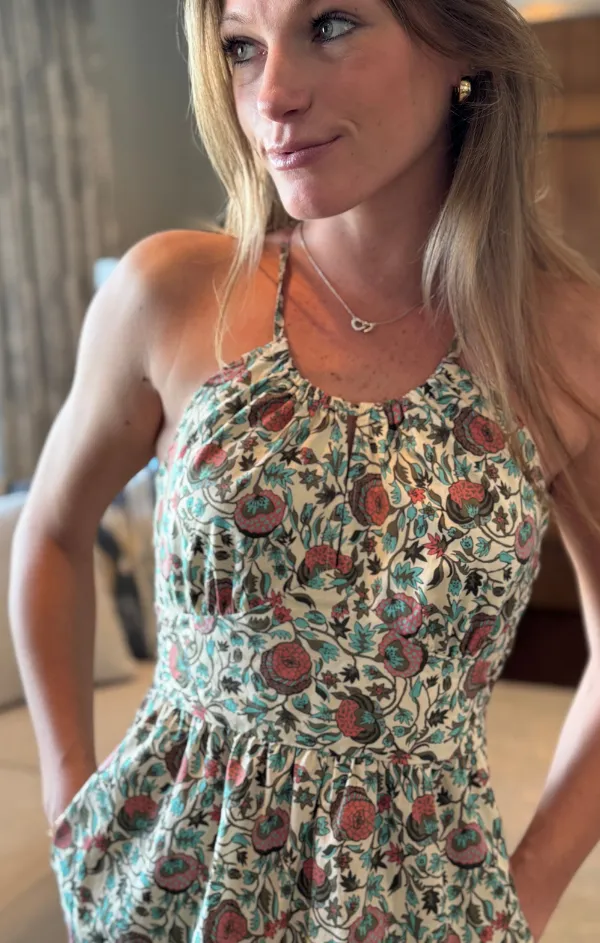 Morning Glory Halter Midi Comfortable Design Timeless Fit