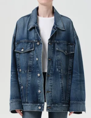 Reworked Wayne Jacket, Illuminate Micro Perforated Panels