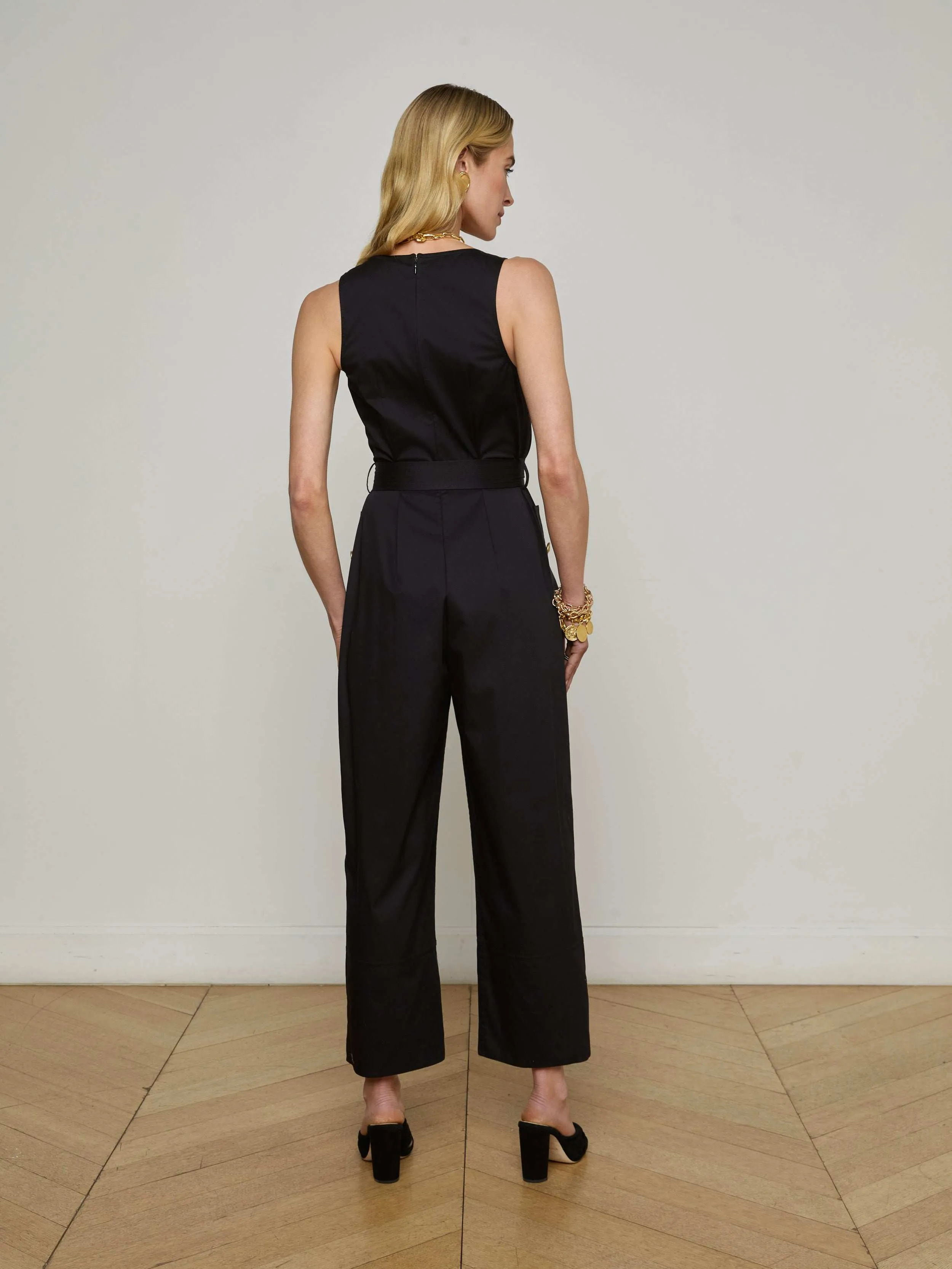 Branca Poplin Jumpsuit Light Weight