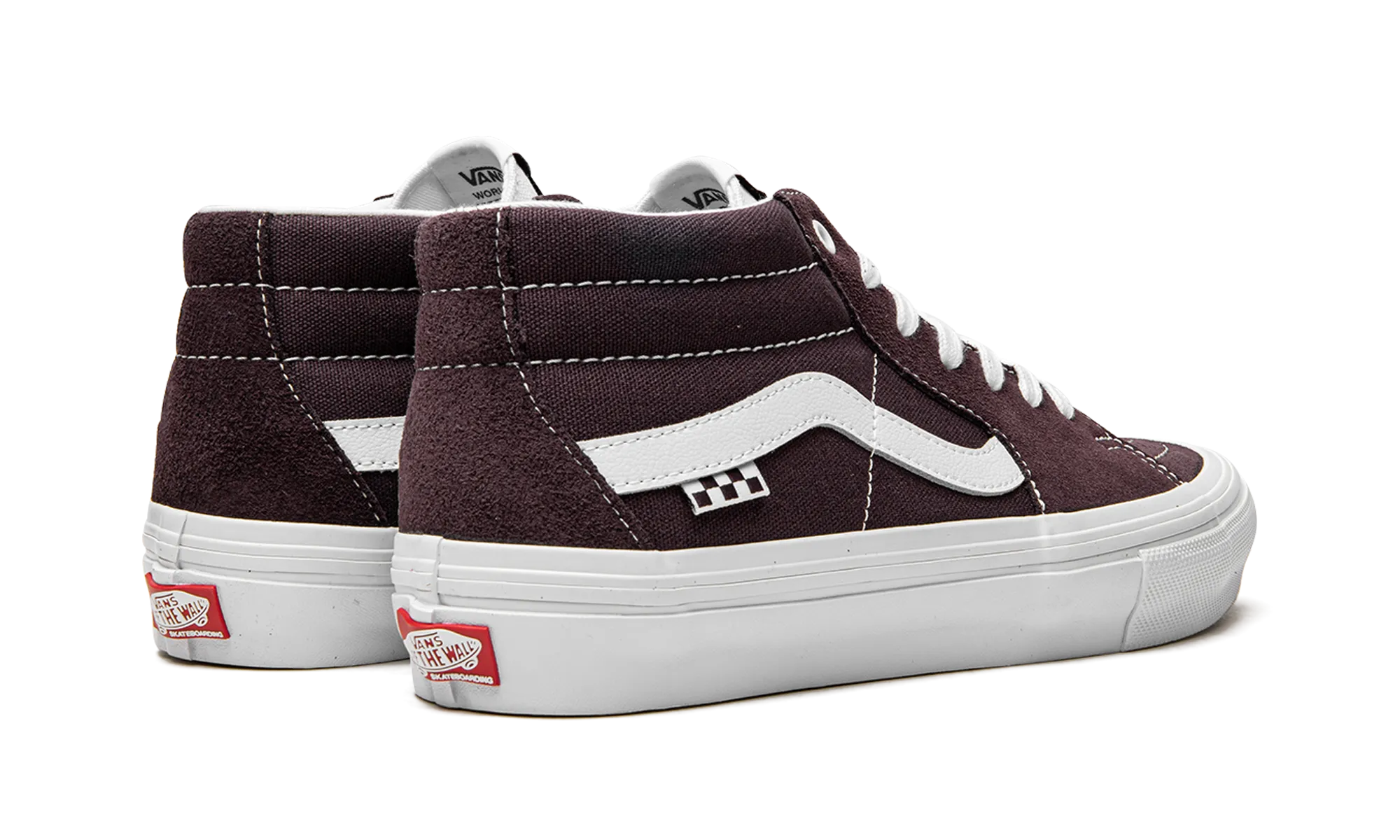 Skate Grosso Mid "Wrapped Wine" Motion Ease Holiday Comfort