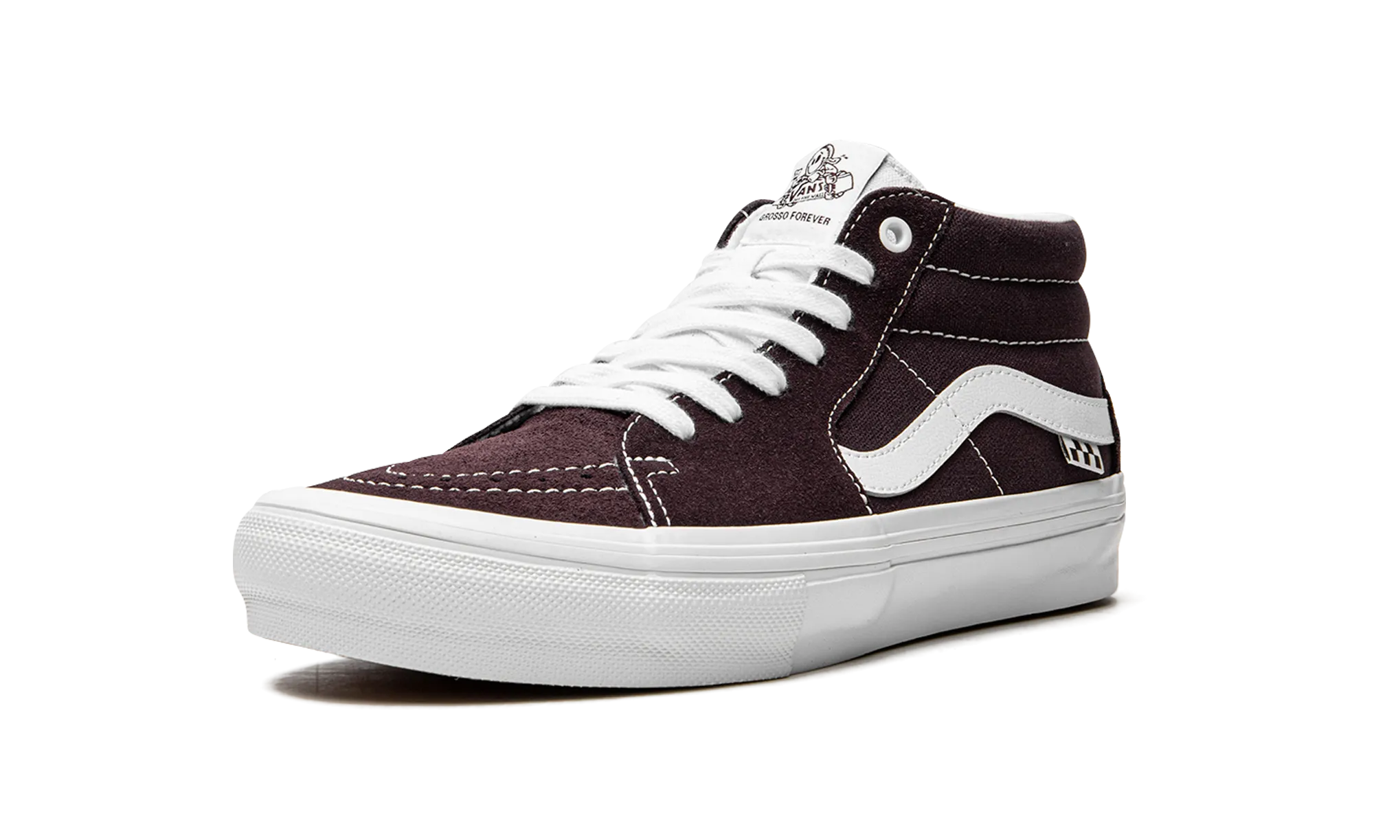 Cool Streetwear Skate Grosso Mid "Wrapped Wine"