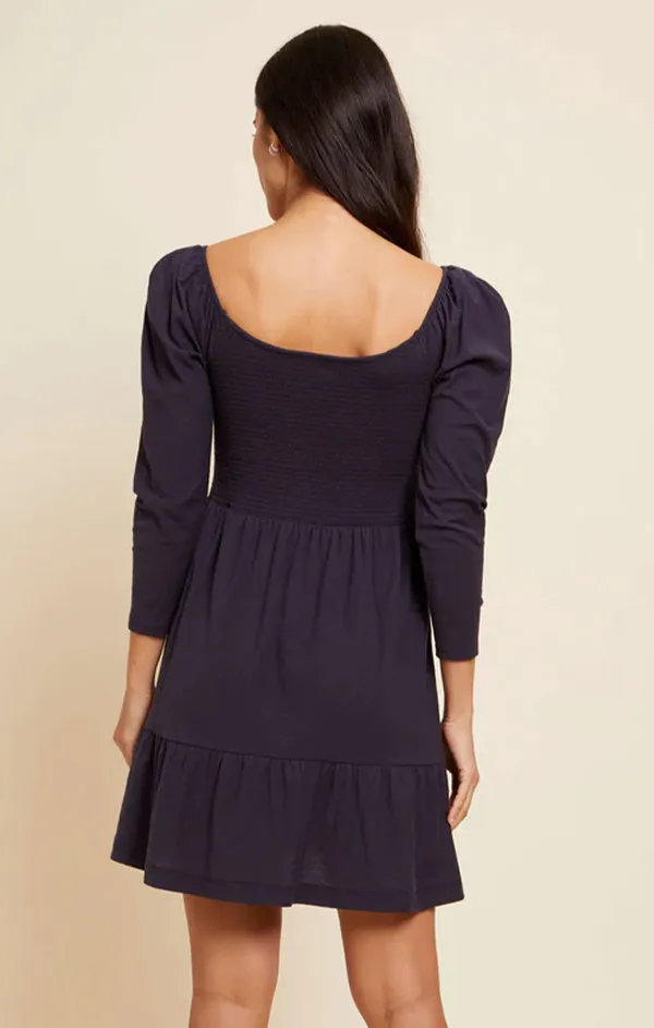 Matte-finish NonSlipClosure Noel Babydoll Dress