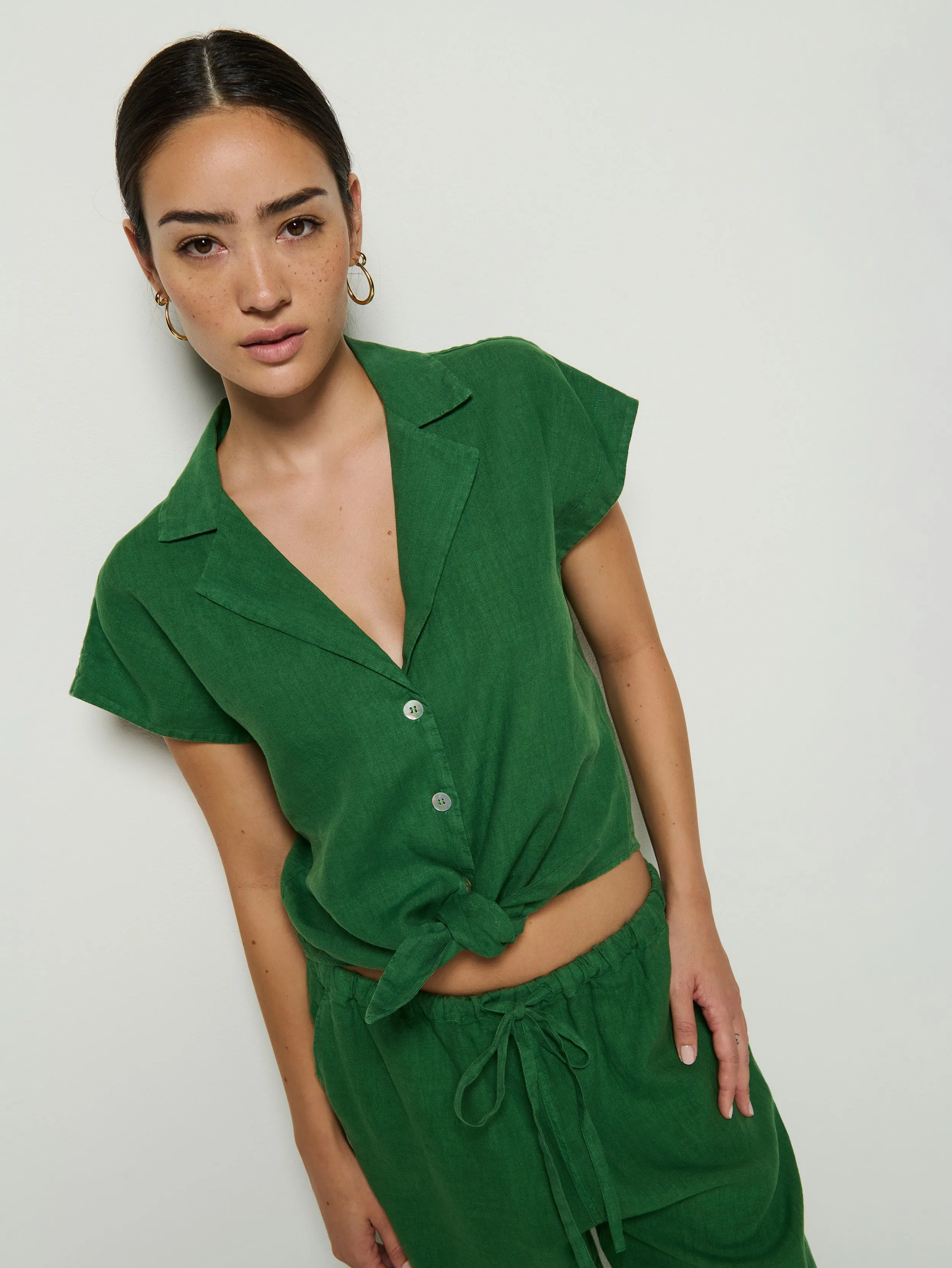 Noemi Tie Top stain resistant coating Chilly Day Comfort