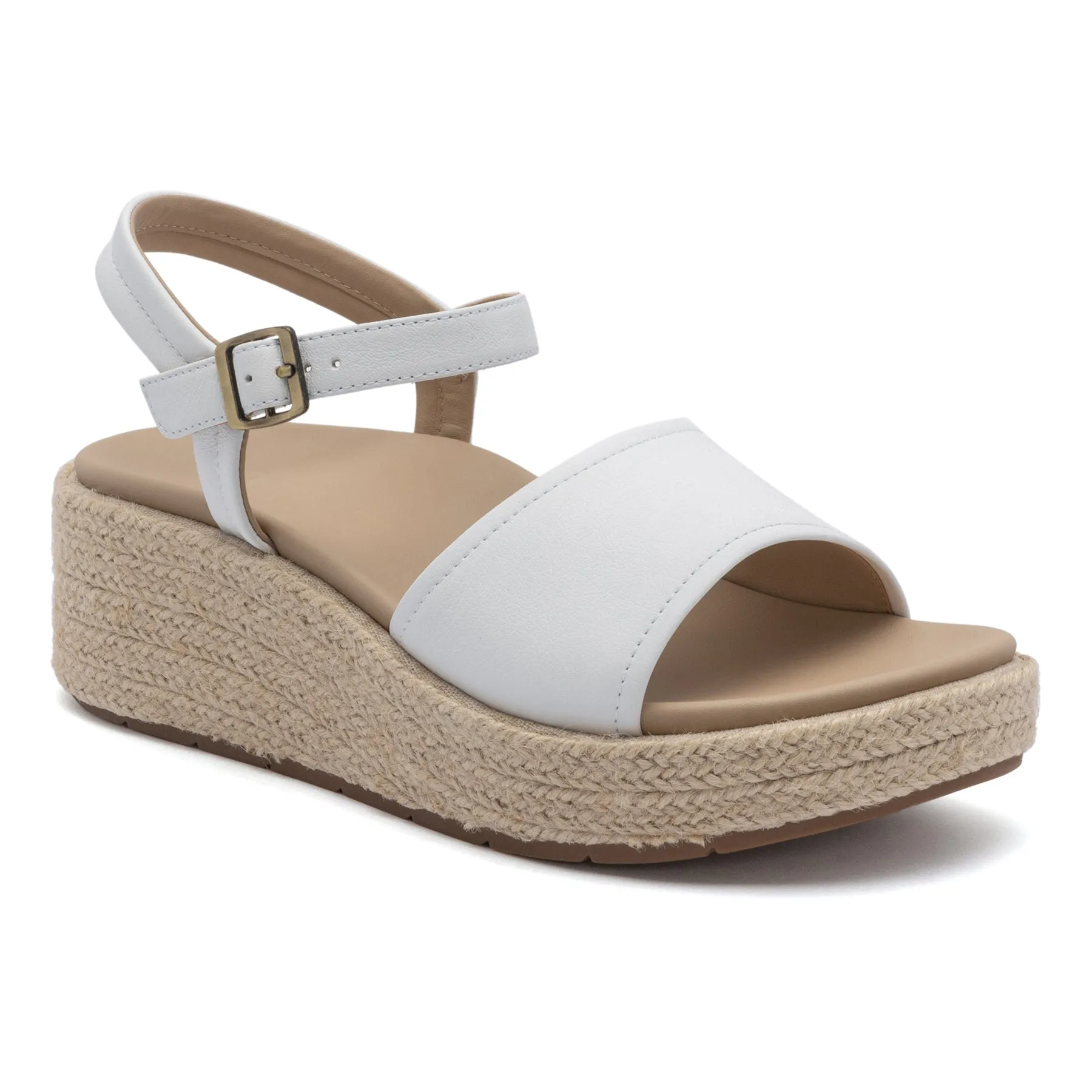 Solstice Buckle Sandal Metatarsal Contoured Footbed Multidirectional Traction Grip