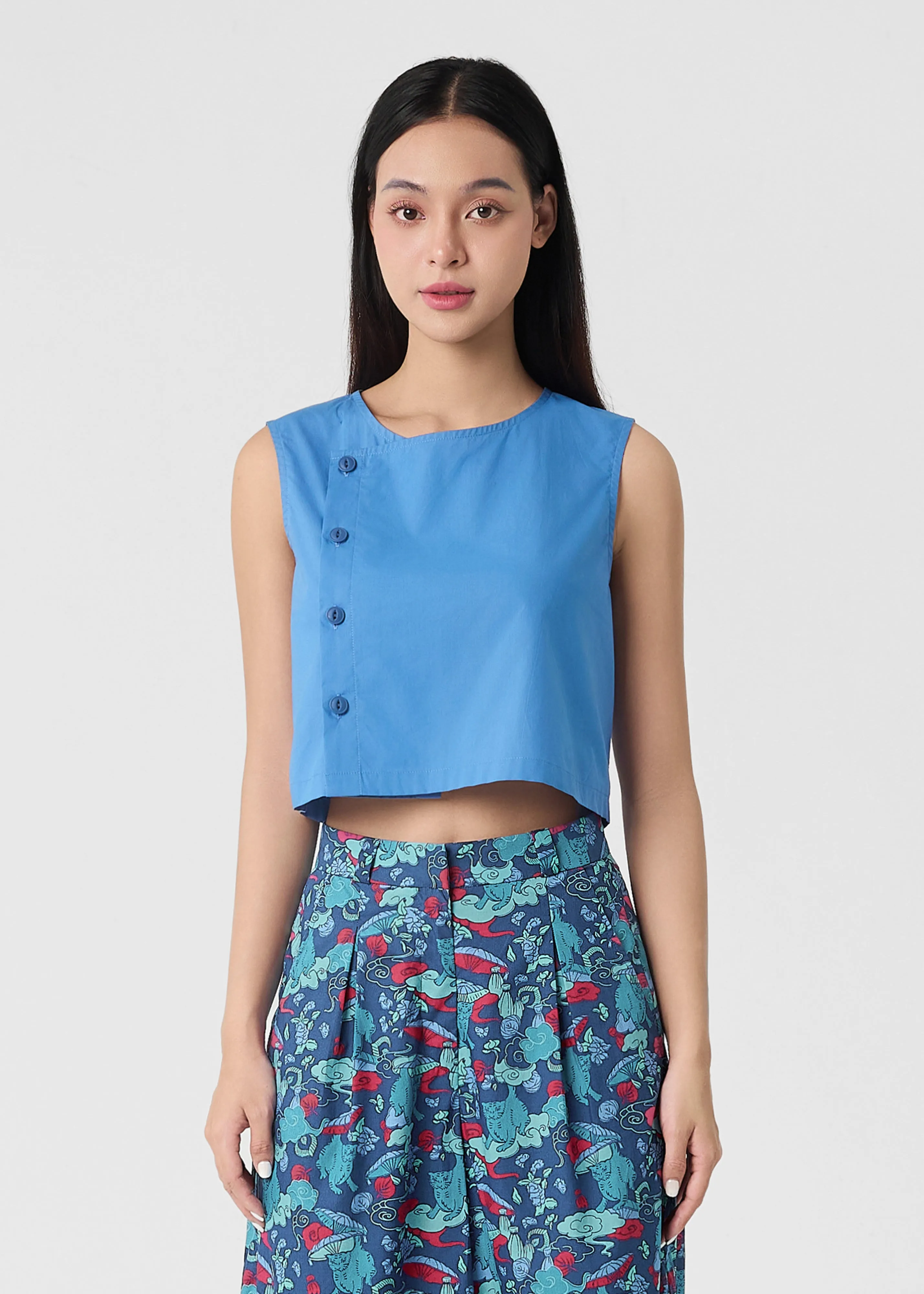 Cool Sweater VOLANS - LAVEBLUE