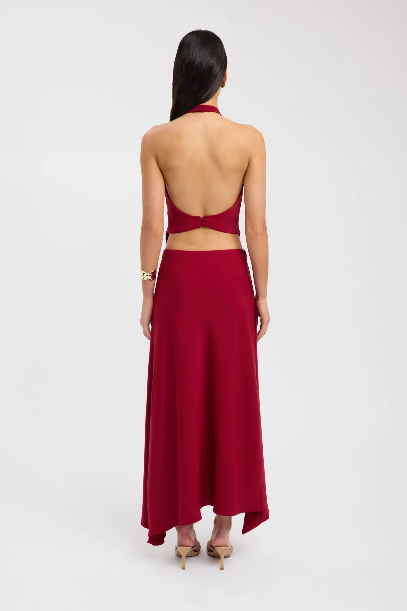 Norway Maxi Skirt Subtle Shimmer Airy Look