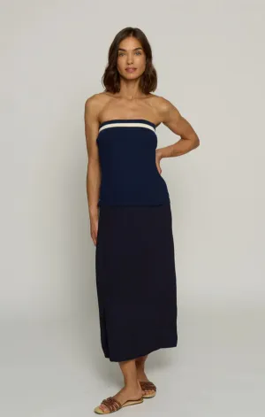 Strapless Bodycon Dress Sunset Hour