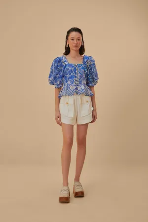 Off-White Cargo Pockets Shorts Sleek Comfort Wear