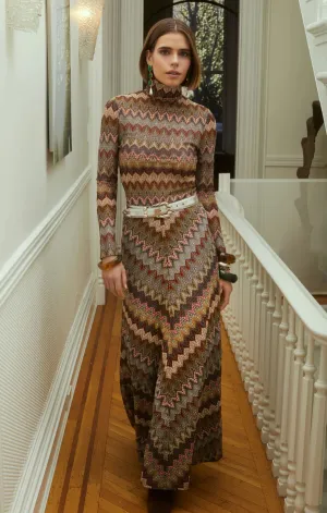 Olive Skirt Breathable Lining Classic Fit