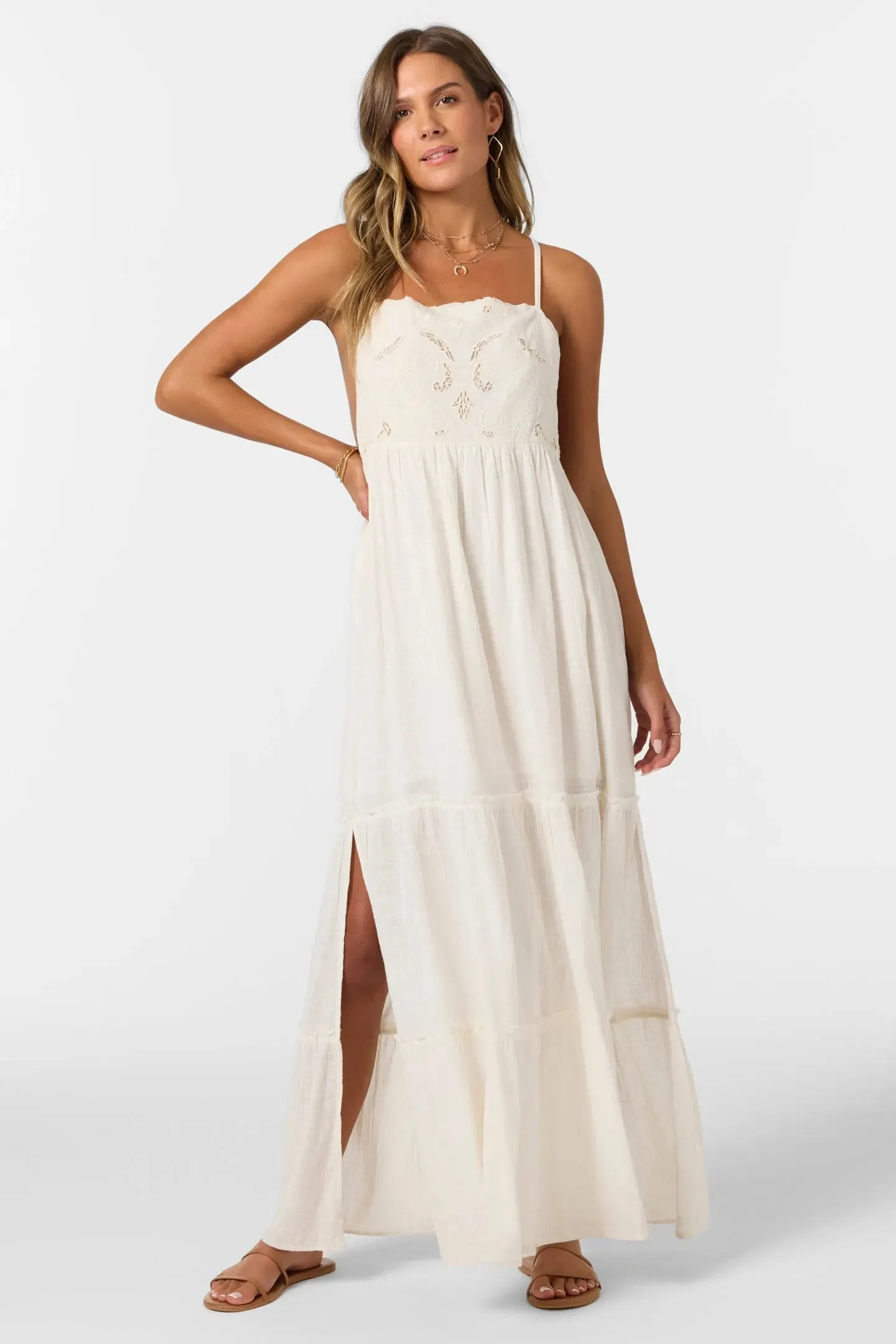 Feminine Line Gentle Flow Oneill Womens Dress Lisbon Maxi