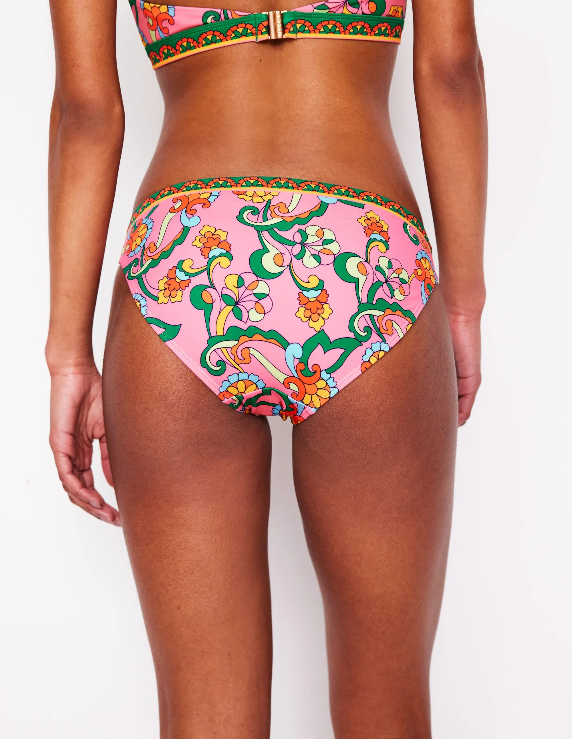 Classic Bikini Bottoms-Pink, Teen Trend Coastal Pack