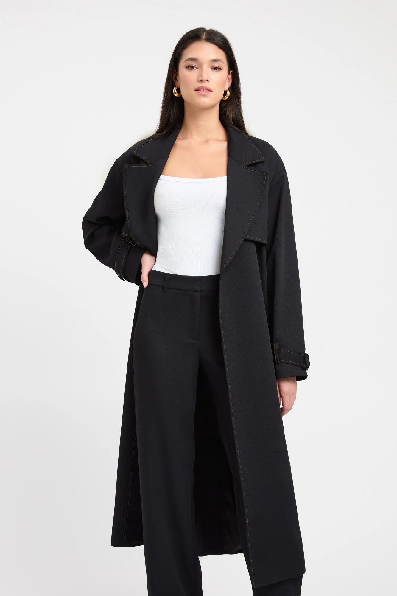Wind Protection All Season Versatility Oyster Contrast Trench