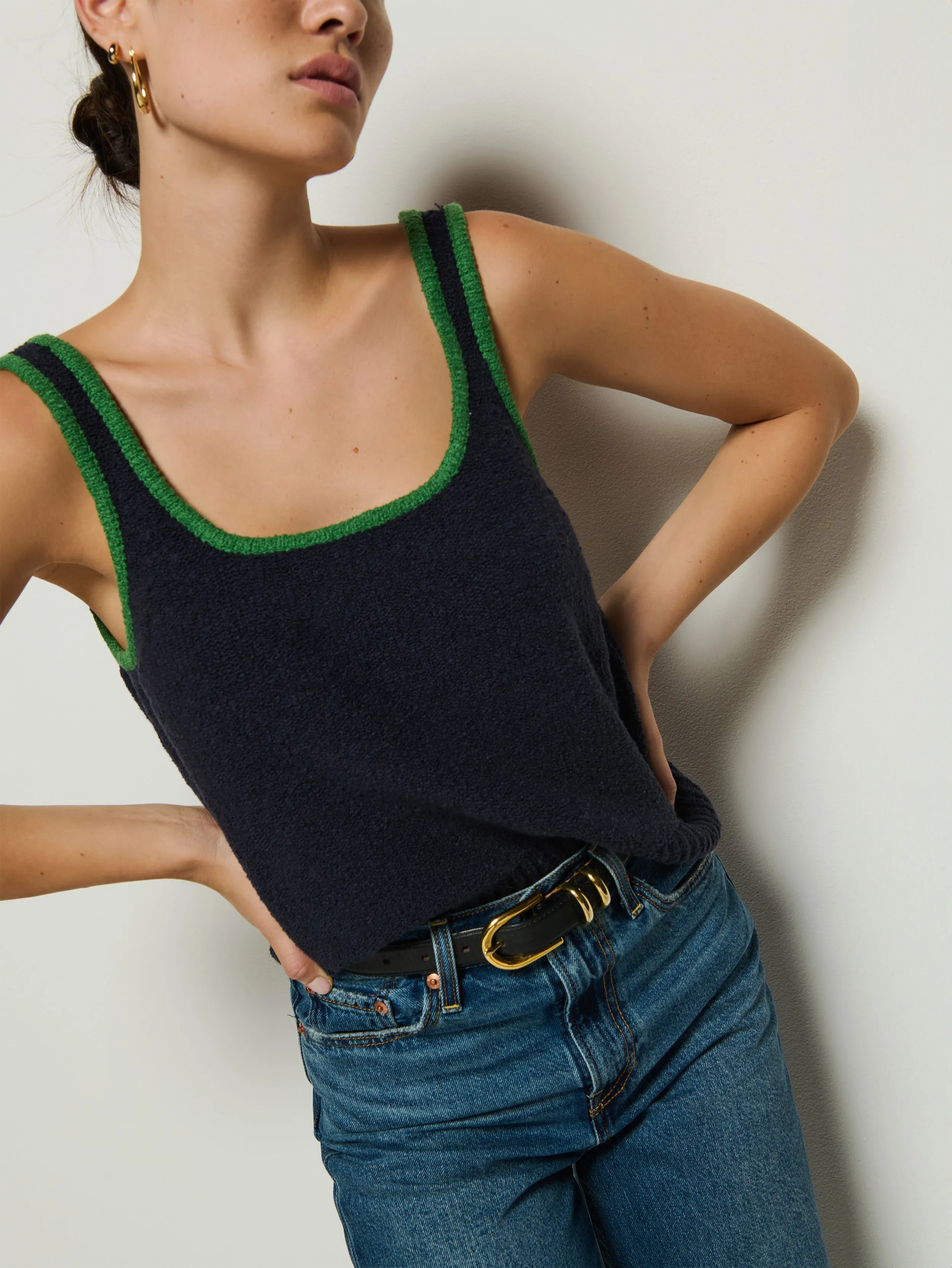 Peggy Sue Sweater Tank Casual Ease Elegant and Relaxed