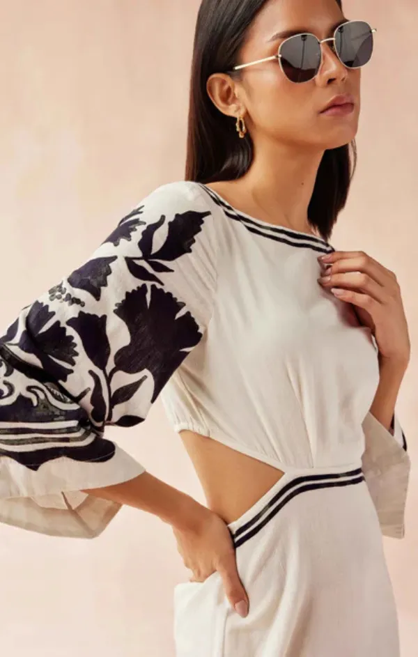 Light material Peyton Midi