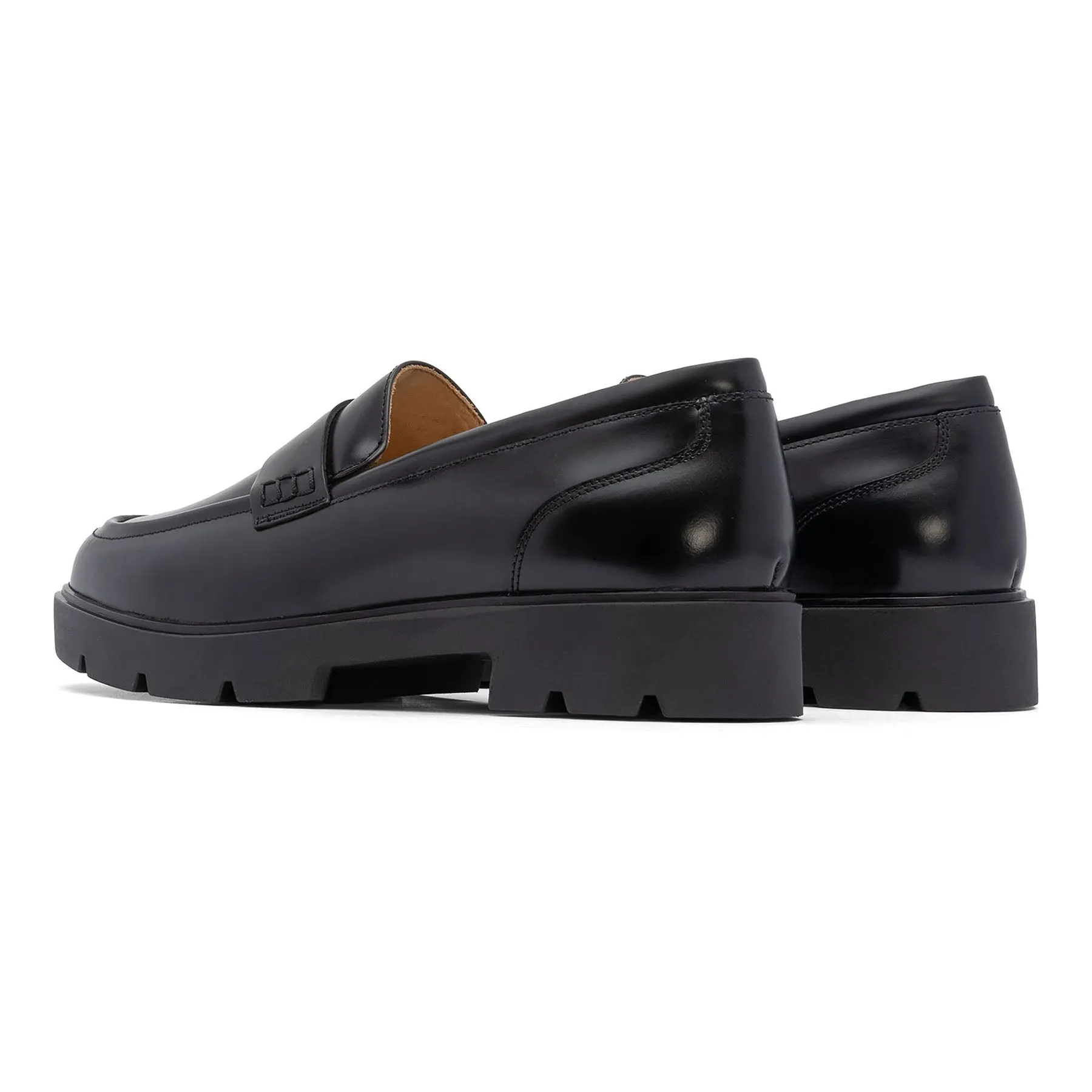 Boulevard Loafer Shiny Tone Sustainable Vegan Material