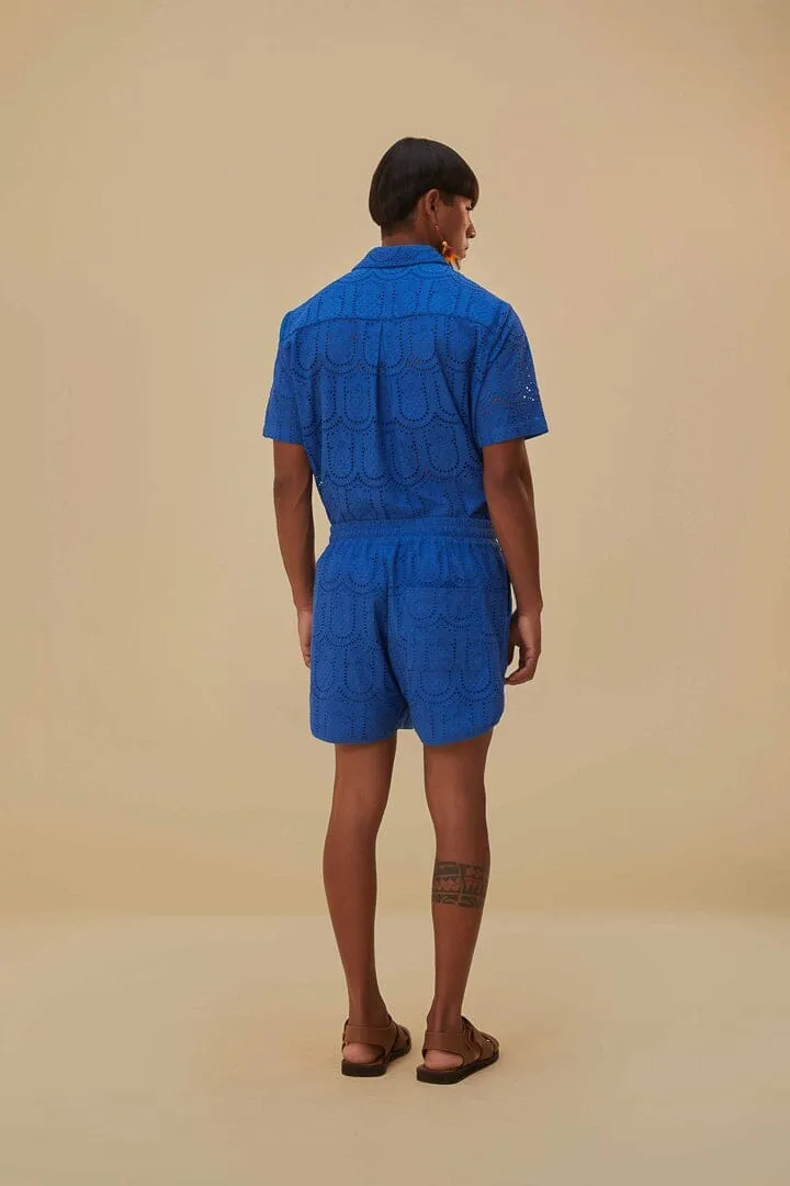 Pineapple Eyelet Shorts Christmas gift