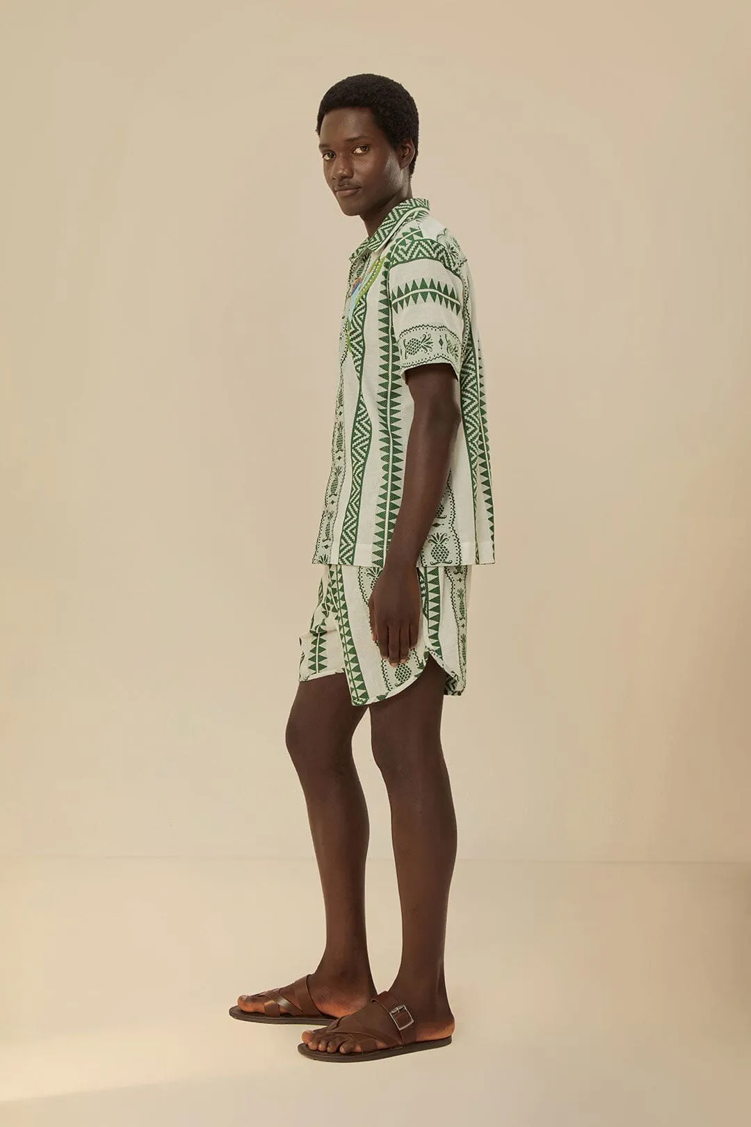 Pineapple Jacquard Shorts Motion Flex Fit