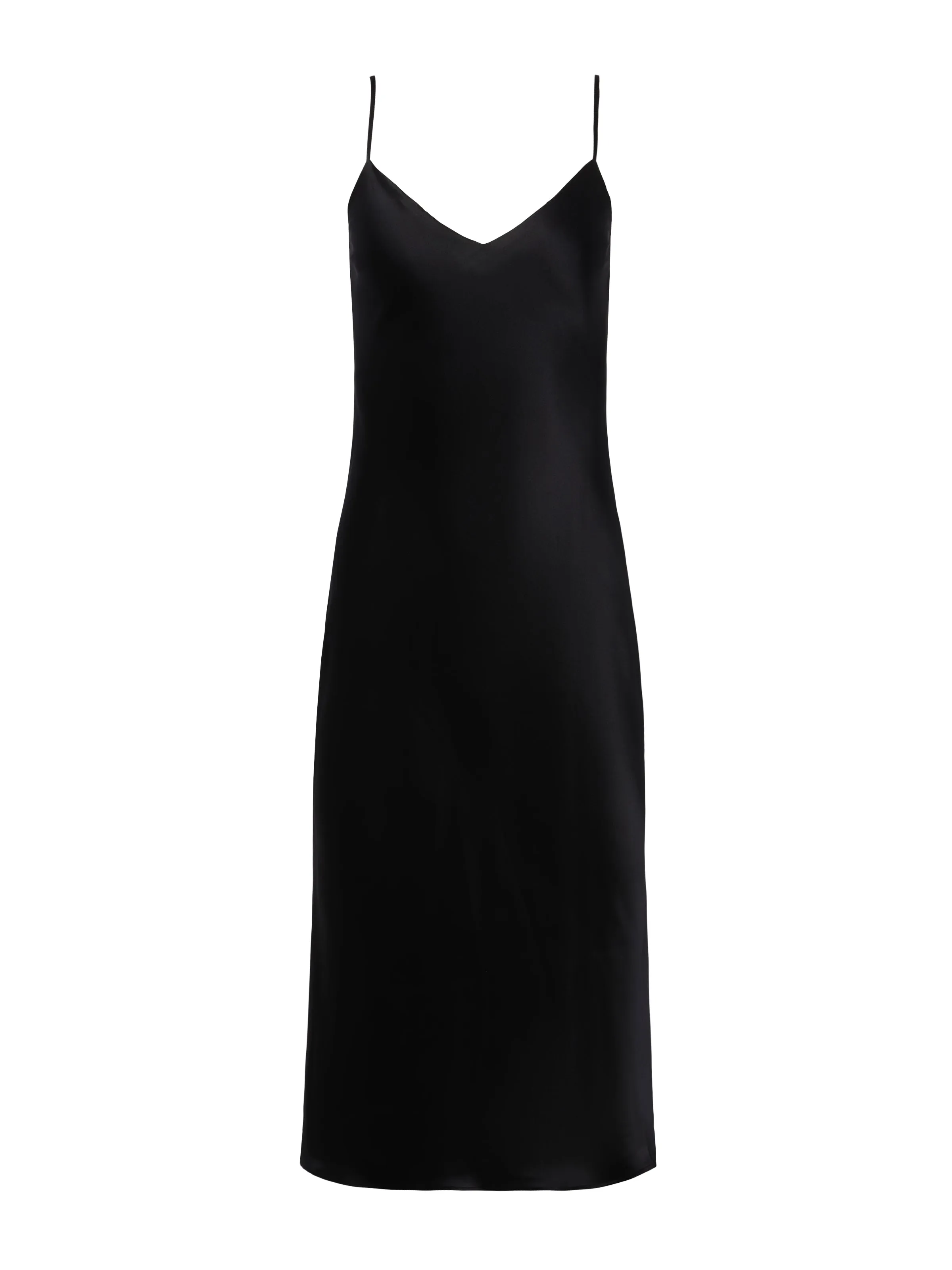 Jodie Silk Slip Dress Air Comfort Layered Movement