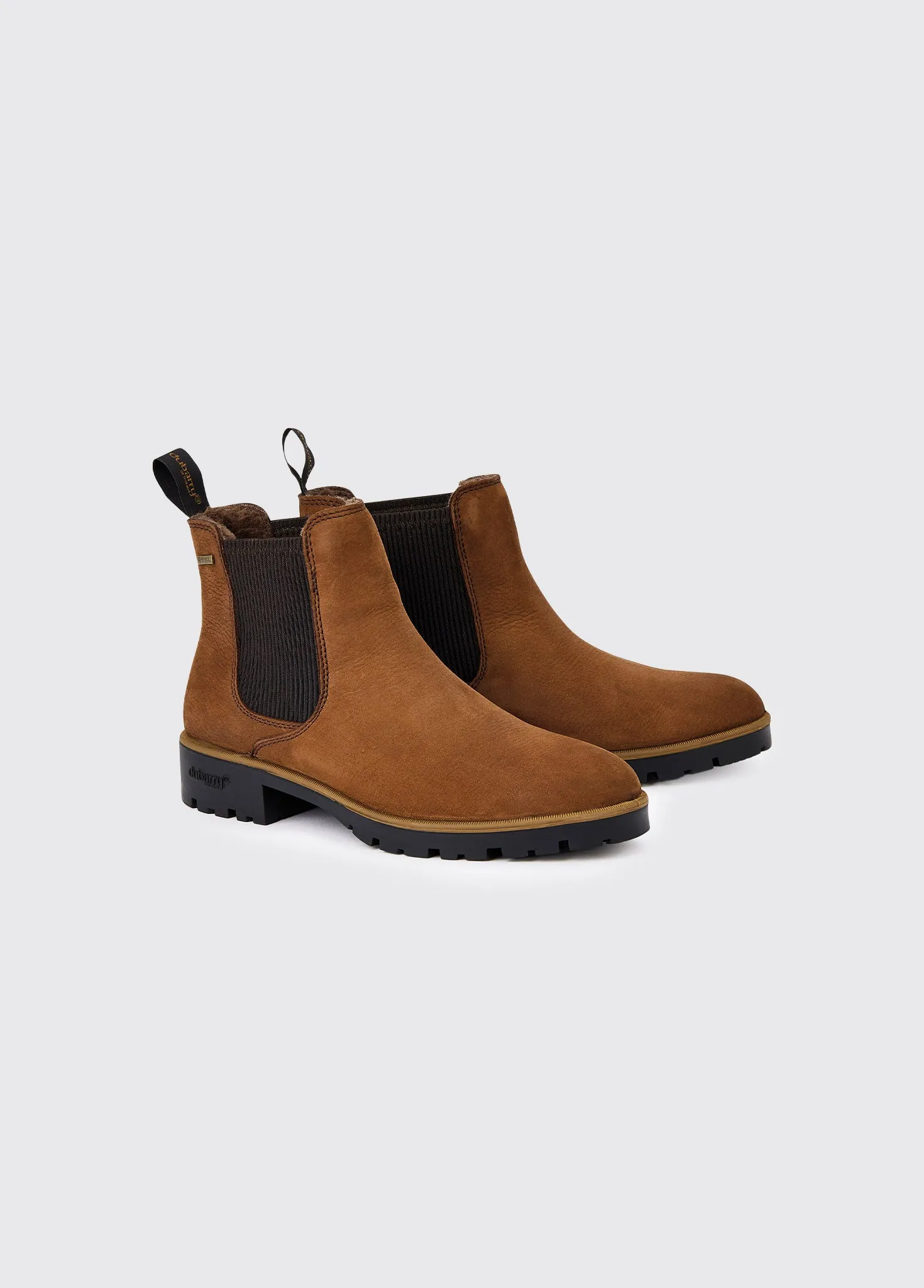 Rain Adventure Shock Absorbing Rainy Day Commuter Kilcommon Ladies Insulated Chelsea Boot - Walnut