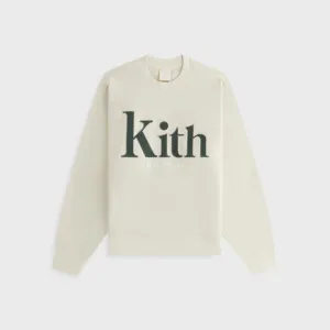 Kith Women Asher New York Crewneck - Veil logoed