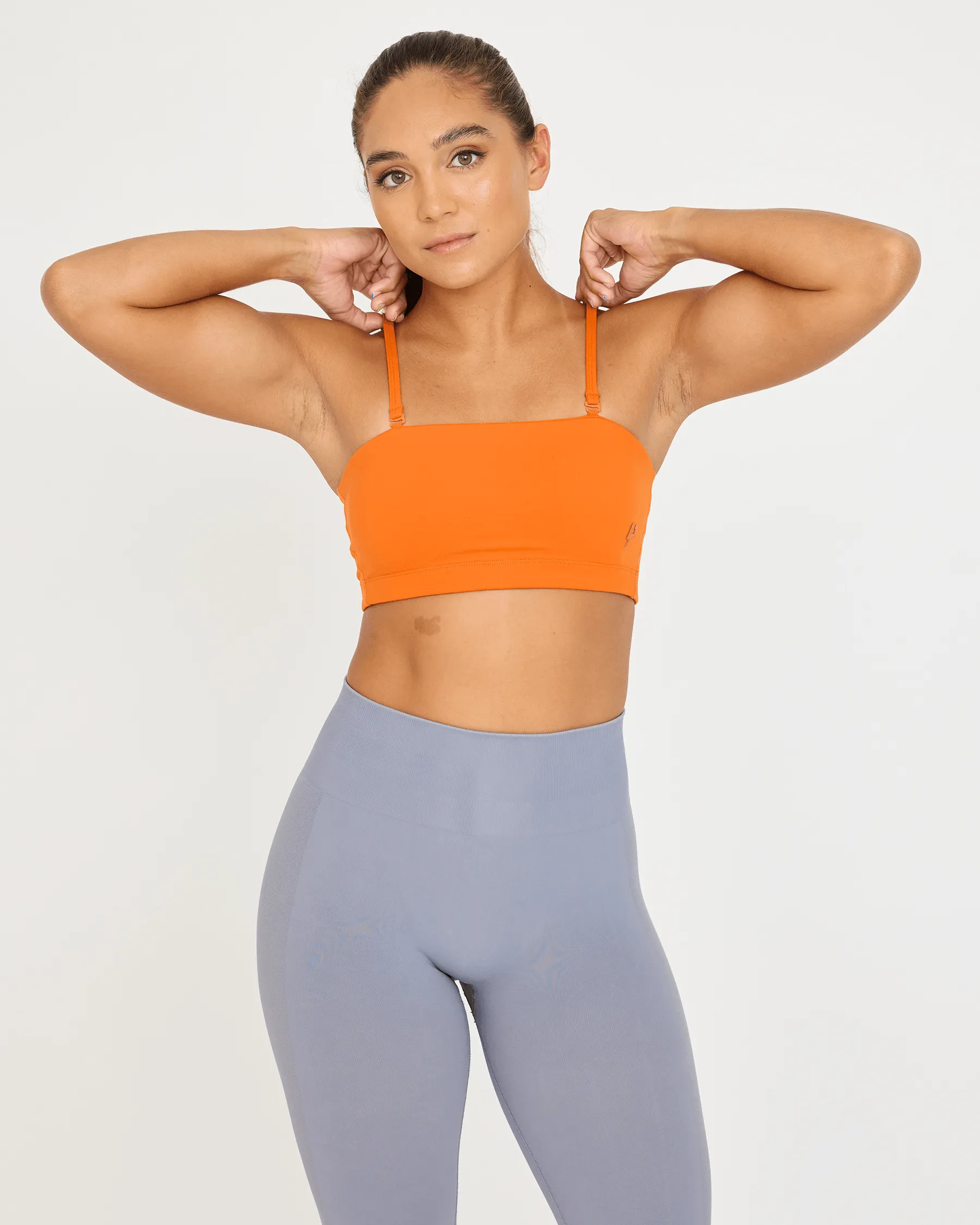 petite size Lightweight Performance Material Evolve Bandeau Bralette