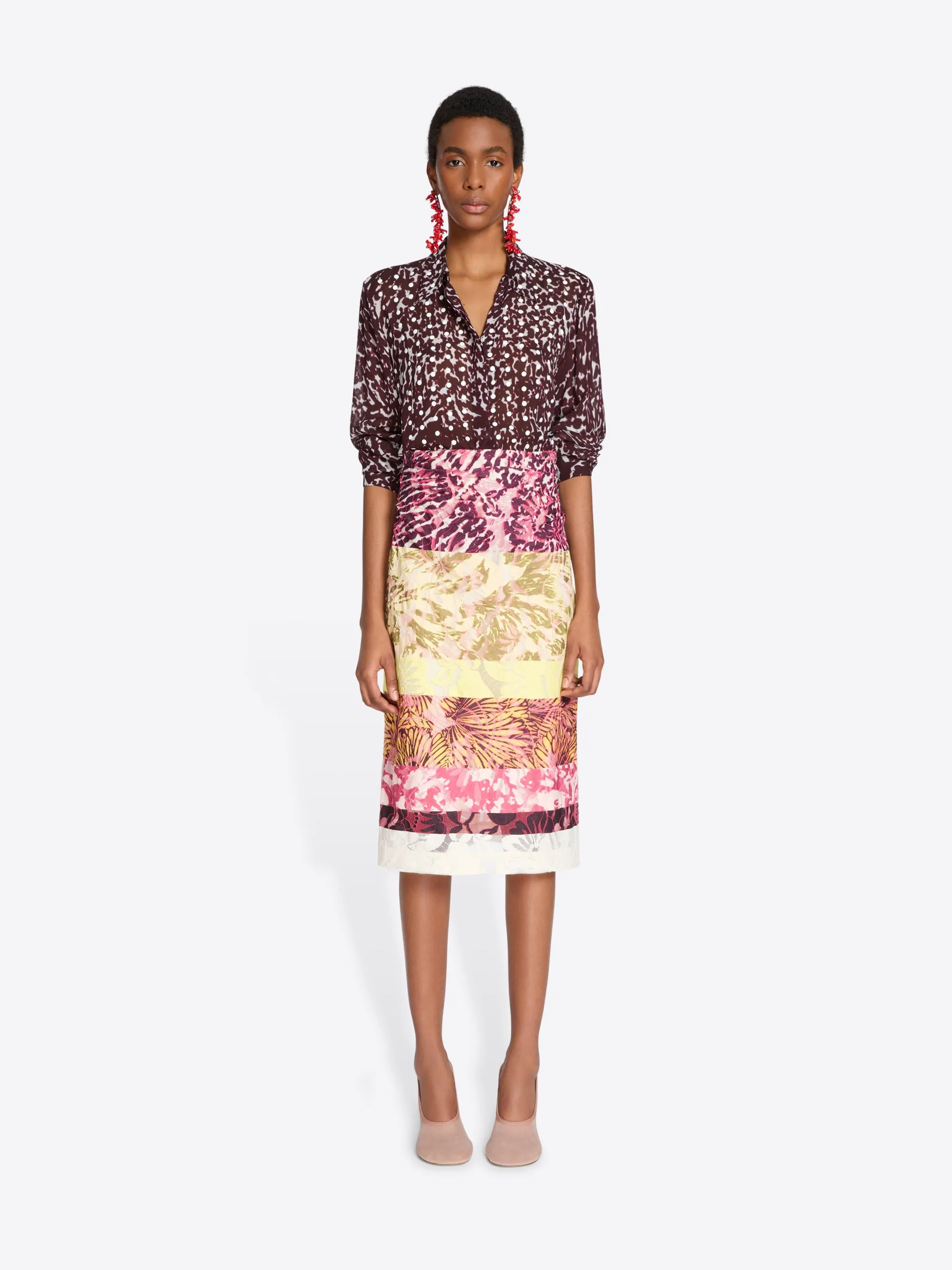 garden party Fresh Vibe Printed skirt