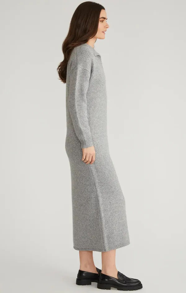 Smart Fit Wear Natural Style Raya Solid Maxi Polo Dress