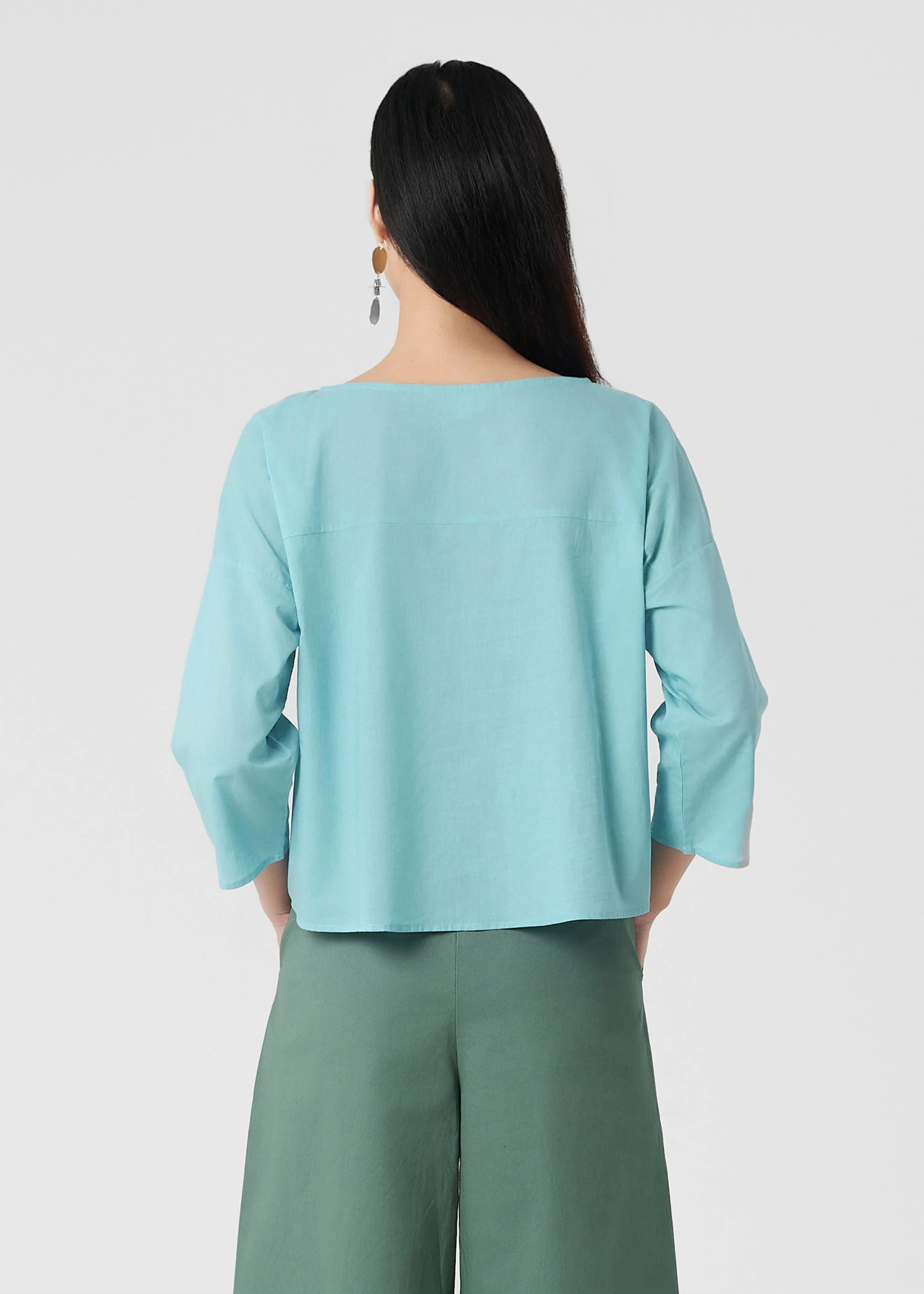 PYXIS - CELESTE Tencel Blend Fabric