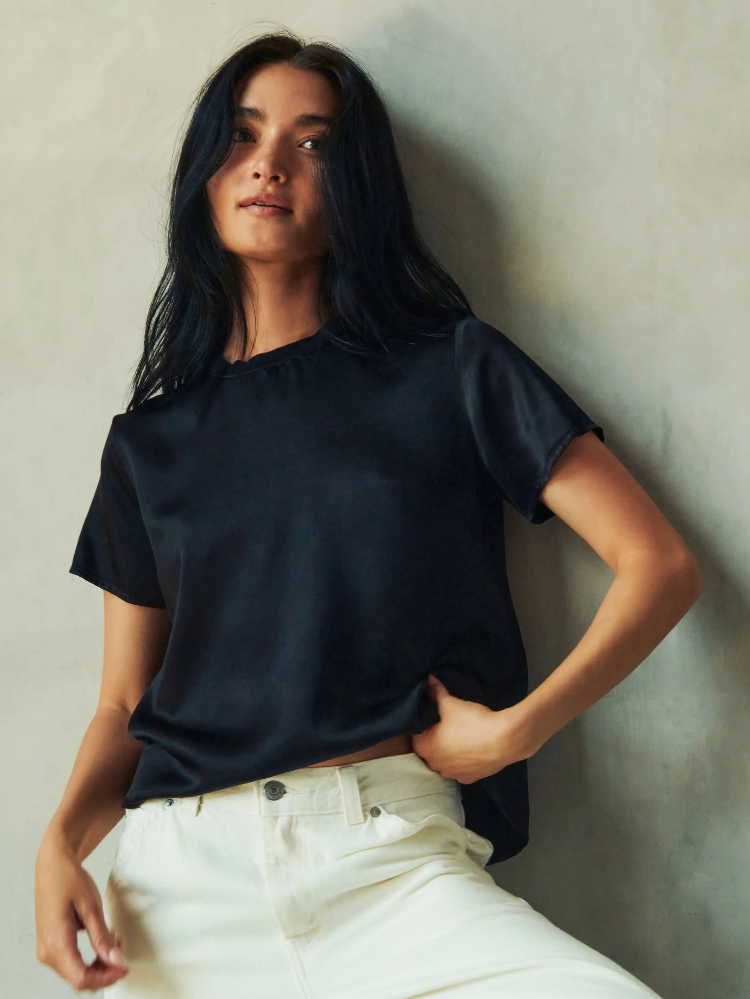 Simple and Comfortable Casual Comfort Marie Top