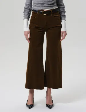 Minimal Fit Eco Friendly Fabric Lyra Cropped Wide Leg, Manuka Corduroy