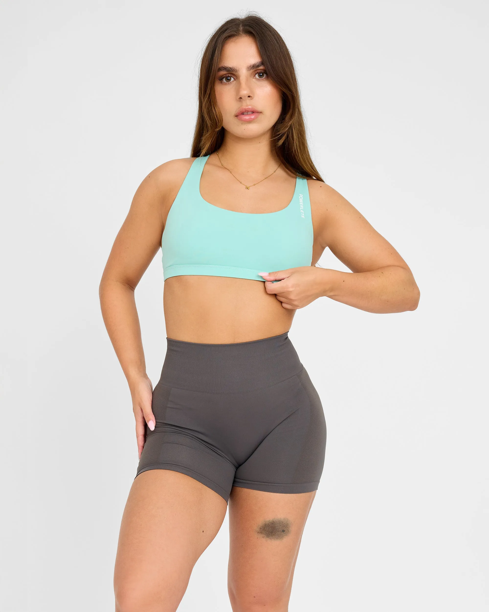 Evolve Criss Cross Sports Bra Stylish seams