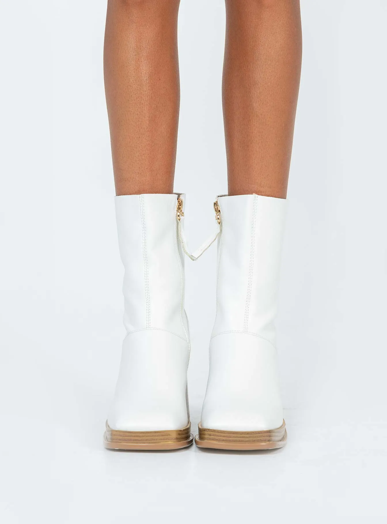 Raffety Boots White Fast Comfort