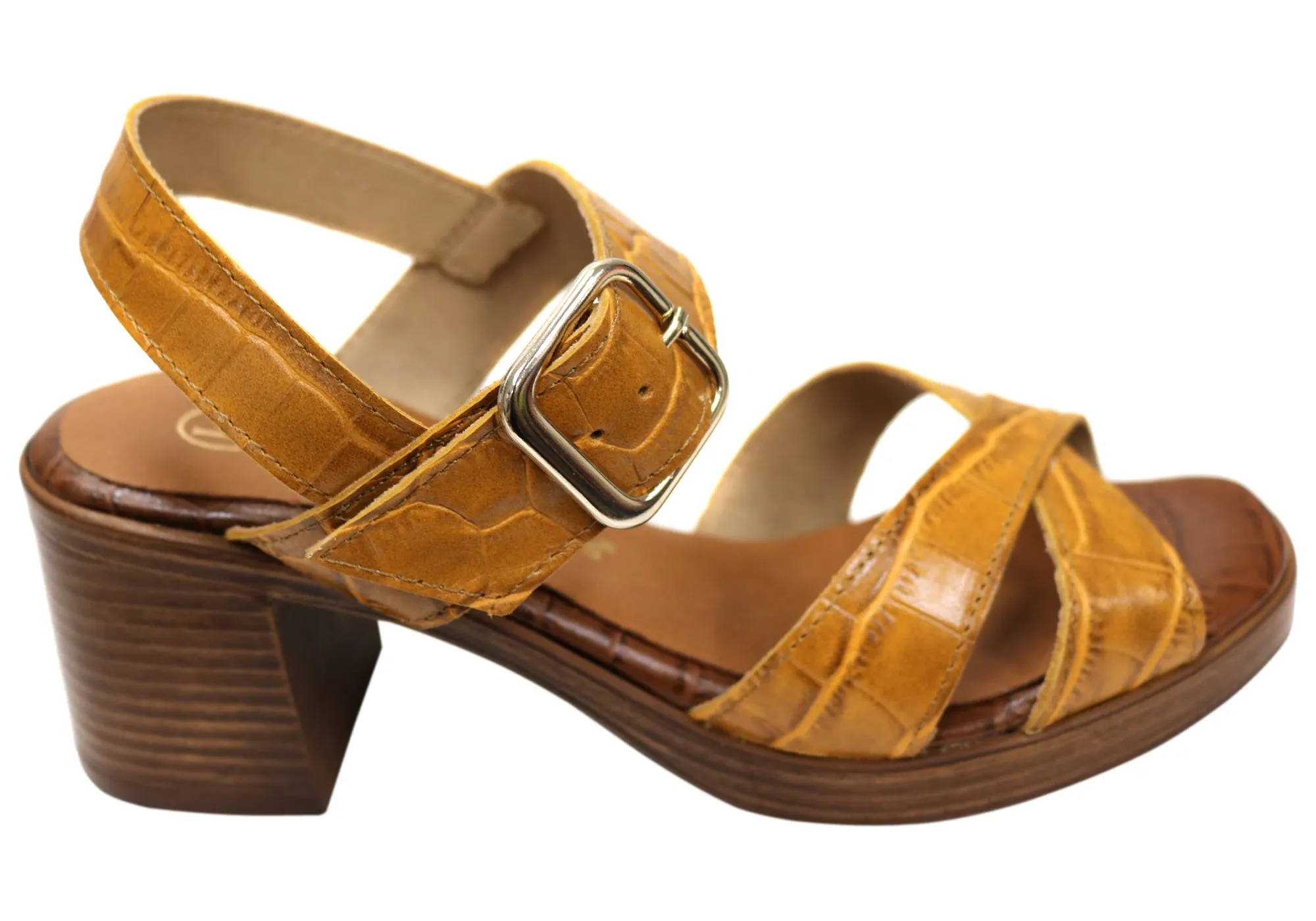 Suede Leather Heeled Sandals Lola Canales Rose Womens Comfort Leather Sandals Heels Made In Spain