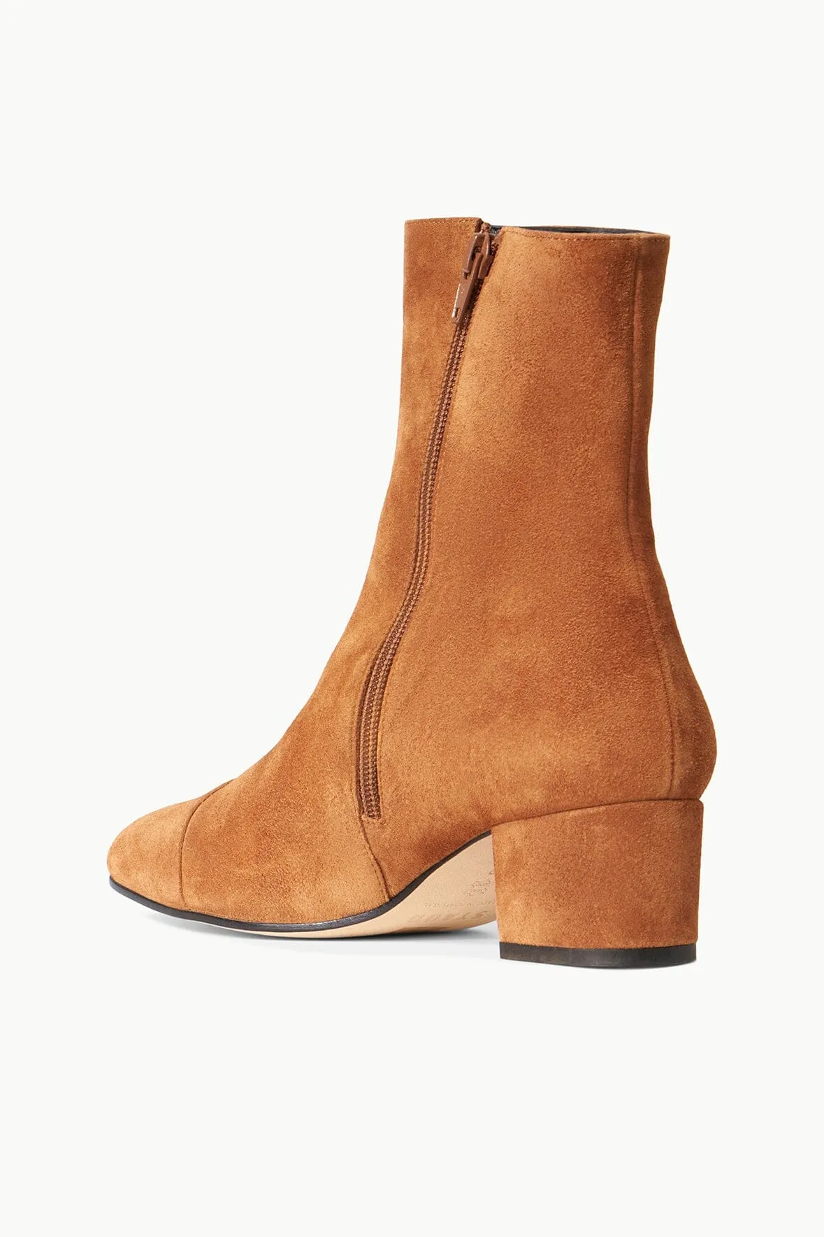 AIMEE SHORT BOOT | TAN SUEDE Stable Support Cold Climate Comfort Lining Mountain Climber