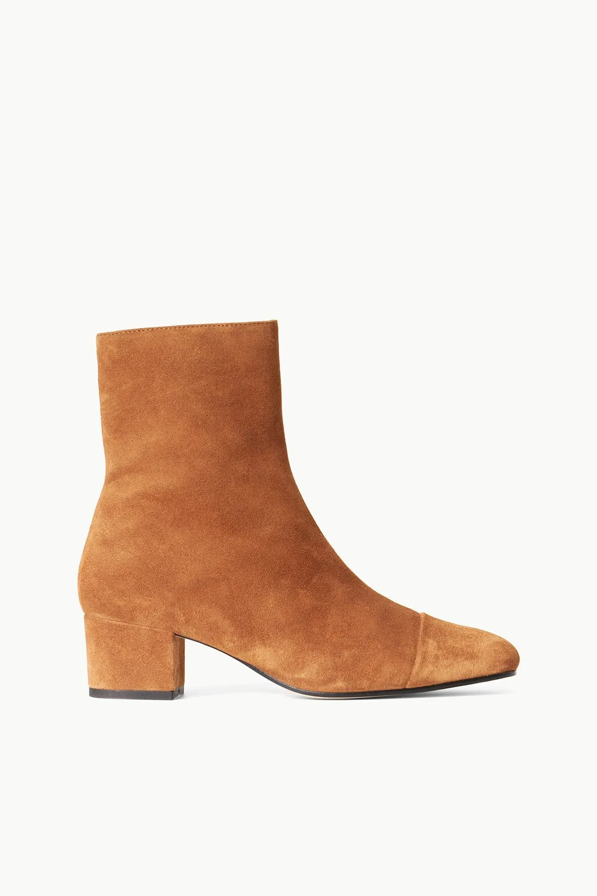 Parent Ankle Lock AIMEE SHORT BOOT | TAN SUEDE