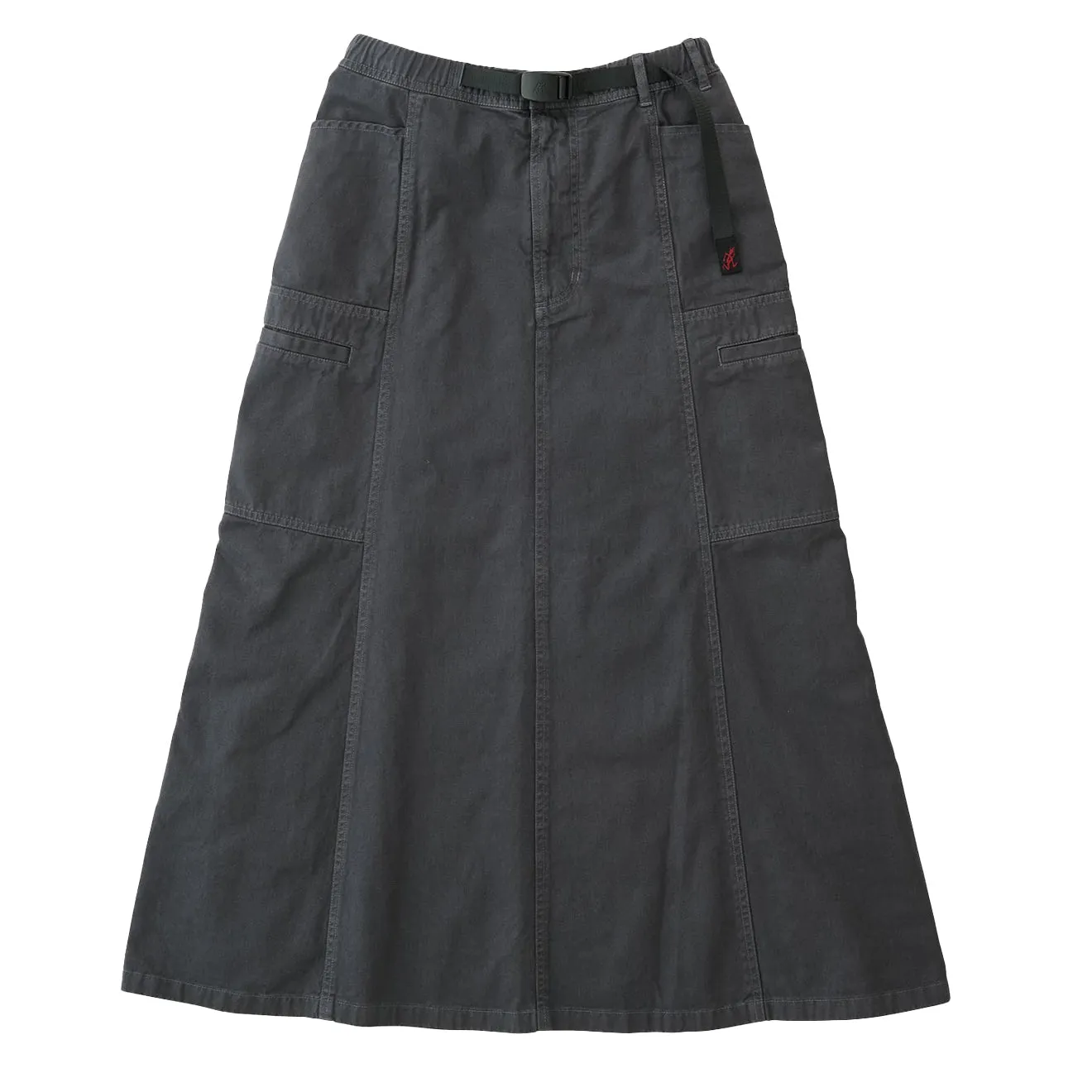 Gramicci Womens Voyager Skirt Fossil Grey Pigment City Tones Mini length