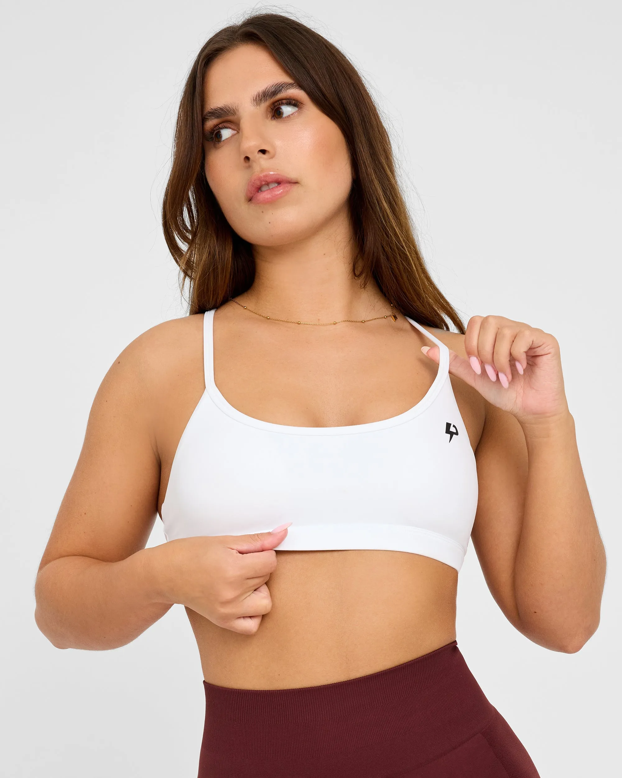 Evolve Classic Sports Bra Embroidered edges