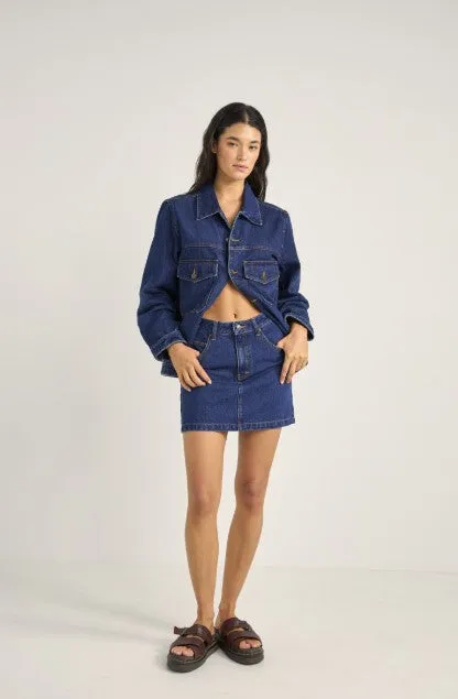 Profile Enhancer Sheer Light Rhythm Womens Skirt Demi Denim