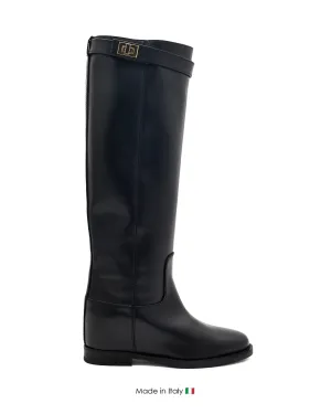 Comfort Gusset Tactile Grip Pattern Riley Santa Monica Nero