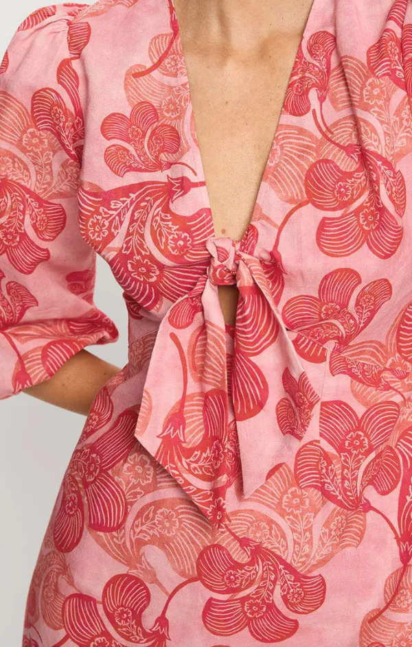 Riviera Mini Dress Sophisticated Cut Slim Touch