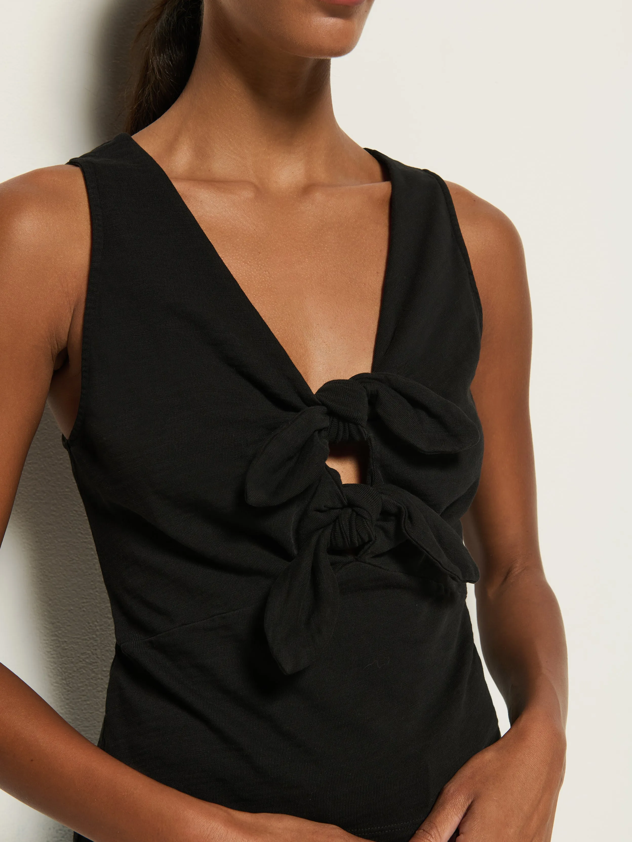 Relaxed Fit Terri Tie Tank